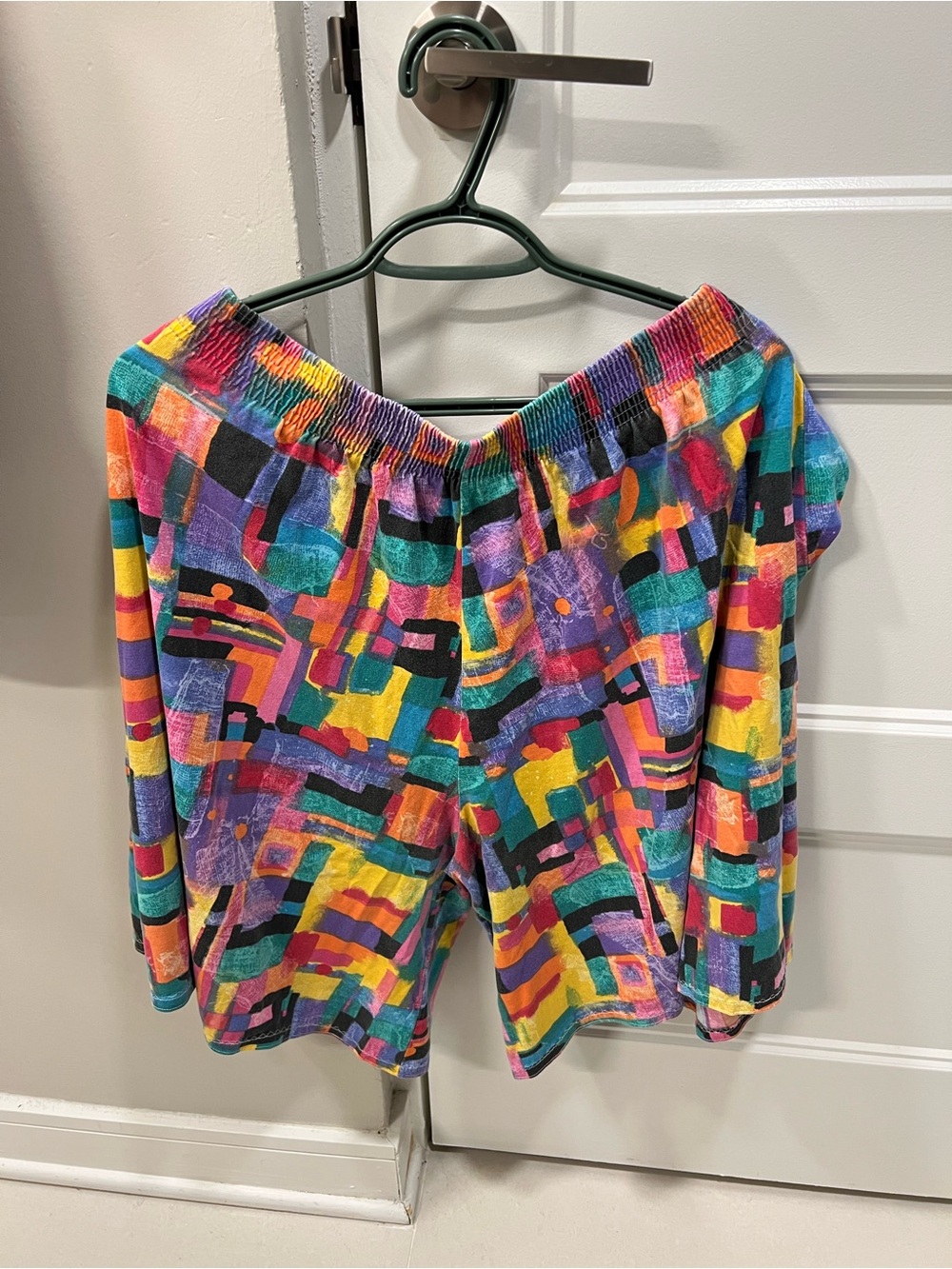 Women's Multicolor Abstract Pants